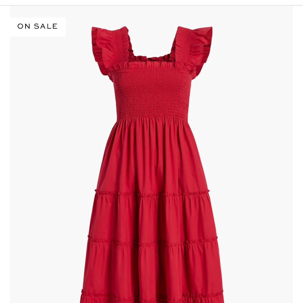 Hill House cotton red Ellie